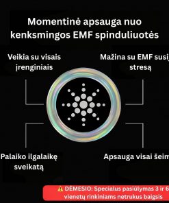 Voriti EMF apsaugos lustai