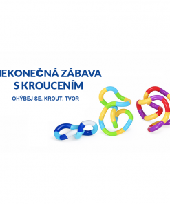 Kroucené lano Fidget hračka