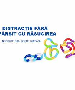 Jucărie Fidget cu frânghie răsucită